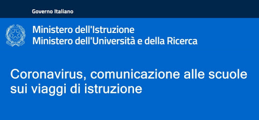 Covid e viaggi di istruzione