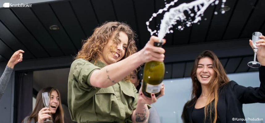 Festeggiamenti per la maturità