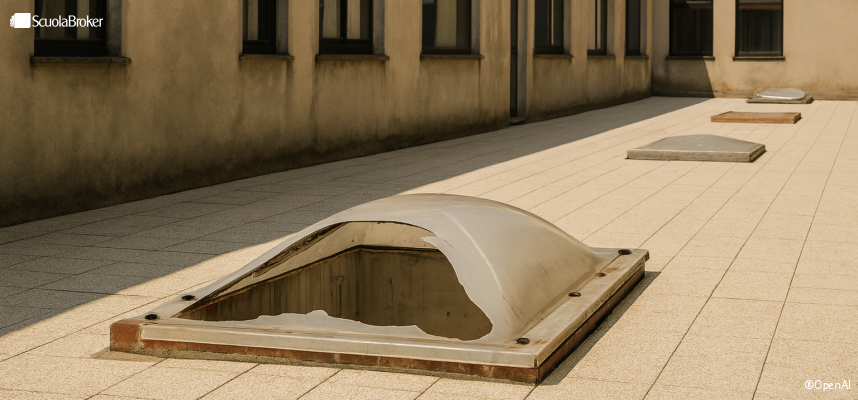 Infortunio grave durante la ricreazione