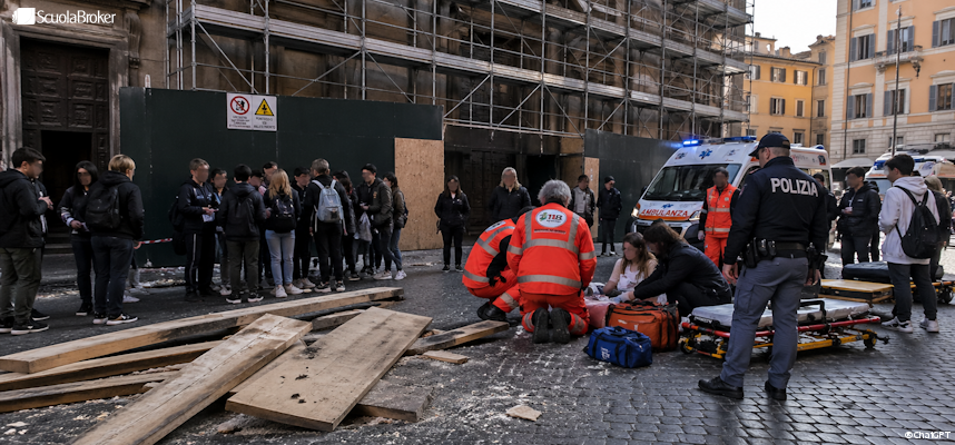 Responsabilità cantiere ponteggio
