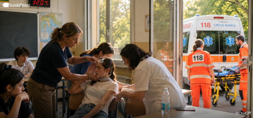 malore scuola colpo di calore